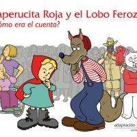 Caperucita y el lobo feroz. ¿Cómo era el cuento?